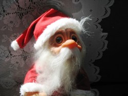 14'' SANTA GRANDPA CLAUSE DAM DENMARK 1977 TROLL DOLL ORIGINAL